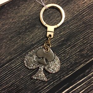 Kate Spade Glitter Keychain